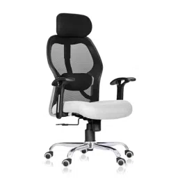 Da URBAN Metrix Grey High Back Mesh Ergonomic Chair with Armrest-picture-41