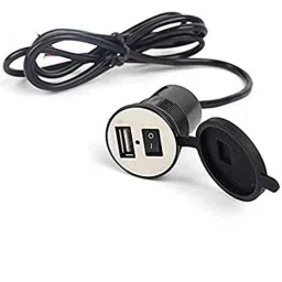 AOW Motorcycle Bike Mobile Phone USB Charger Power Adapter 12v (Waterproof) for Bullet Super|Thunderbird-18