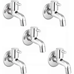 IRIS Dove Brass Chrome Finish Bib Cock (Pack of 5)-46