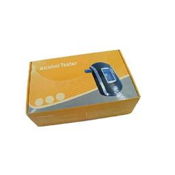 Real Instruments ALC AT6000 Digital Breath Alcohol Tester with 5 Pcs Mouthpiece, AT-01-28
