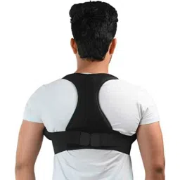 K Squarians Black Posture Corrector, 6003, Size: L image 2