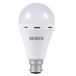 Surya 10W B22 Cool White Emergency Bulb (Pack of 2)-14