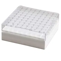 Abdos Polypropylene 81 Place Cryo Cube Box, P20614 B-28