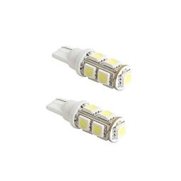 AOW 9 SMD (WHITE) LED Parking Bulb Pilot Light/License Plate car Lights For Toyota Qualis (PAIR / 12V)-35