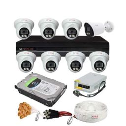 CP Plus 2.4 MP 8 Channel Guard+ Camera Combo Kit-52