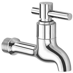 10X Brass 15mm Long Body Bib Cock Tap-image-15