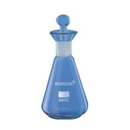 Borosil 250ml Iodine Determination Flask with I/C Stopper, 5400021-47