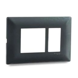 Schneider Electric Livia 1 Module Pebble Grey Grid &a; Cover Frame, P0701_DG (Pack of 15)-picture-44