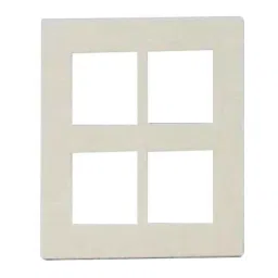 Anchor Penta Modular 8 Module Vertical White Regular Cover Plate, 65988 (Pack of 5)-picture-16
