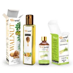 GoWoo 2 Pcs 10ml Natural Lemongrass Aroma Oil &a; 100ml Walnut Carrier Oil Set, GWOC776-P28+P183-picture-42