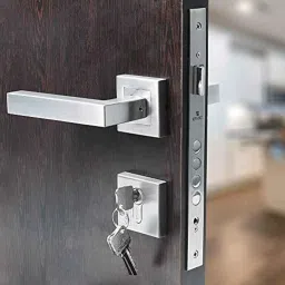 Voltizi Bego Rose Antique Brass Finish Mortise Door Lock Handle Set with Both Side Key-image-38