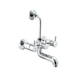 Cera Brass Chrome Finish Wall Mixer with Bend Pipe for Overhead Shower, F2013401-picture-28