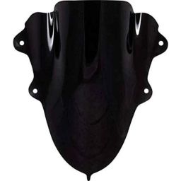 AOW Double Bolt Bubble Visor for Yamaha R15 V3 (Black) C-55-33