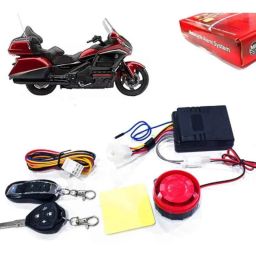 Auto Pearl 12V Black Two-Way Anti Theft Motorcycle Alarm Kit with 2 Pcs Remote for Gold Wing GL1800-picture-33