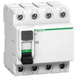Schneider Electric Acti9 xID 63A 100mA Four Pole RCCB, A9N16259-27