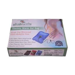 Shakuntla PVC Velvet Fabric Brown Pocket Type Electrothermal and Electric Gel Heating Bag-16