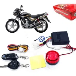 Auto Pearl 12V Black Two-Way Anti Theft Motorcycle Alarm Kit with 2 Pcs Remote for Libero-picture-31