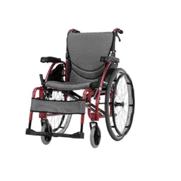 Karma S-Ergo 125 990x580x910mm Rose Red Aluminium Foldable Wheelchair-picture-41