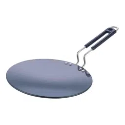 Atalso 275cm Aluminium Black Hard Anodized Concave Roti Tawa-picture-3