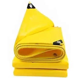 Farmroot 18x24ft 250 GSM Yellow Waterproof Tarpaulin with UV Treated &a; Eyelets-picture-4