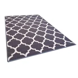 Matz and More 100x150cm Nylon Grey Trellis Islamic Anti-Slip Rug, F-TRE-IT-3-R1-image-56