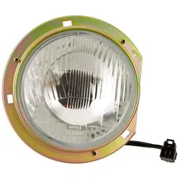 Uno Minda LHS Hard Coated Lens Headlight for Massey Ferguson Tractor TAFE Eagle, HL-5522AM-image-41