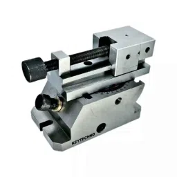 Keytechno 3 inch Steel Cast Silver Precision Universal Vice, PUV 3-image-25