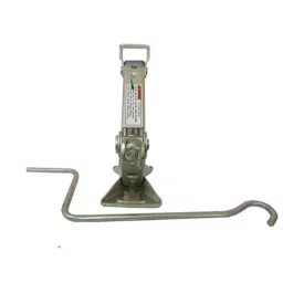 Titan 1 Ton Iron Silver Manual Car Scissor Jack With Handle-image-58