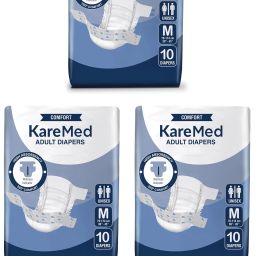 Comfort Adult Tape Diaper - Medium (10 Pieces) - (Pack of 3) - M-image-55