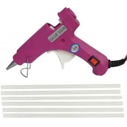 Gunstick 20W Purple Glue Gun with 5 Pcs Transparent Glue Sticks-image-72