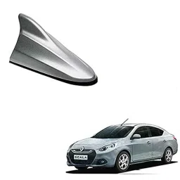 Auto Pearl ABS Silver Universal Replacement Shark Fin Car Roof Antenna For Renault Scala-image-31