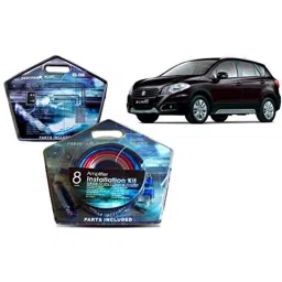 Auto Pearl Geestar Plus 8 Guage 2 Channel Amplifier Full Installation Kit for Maruti Suzuki S Cross, GS-208-picture-2