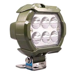 AllExtreme Ex6Lmw1 Waterproof 6 Led White Fog Light With Strobe Feature Heavy Duty Work Lamp For Motorcycle Bike Car And Suv (18W, White)-40