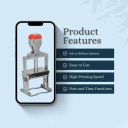 Smart Pack 6mm Hand Batch Coding Machine with 1-2 Lines Groove Sheet image 2