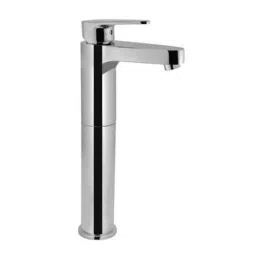 Jaquar Vignette Prime Black Matt 600mm Single Lever Tall Boy without Popup Waste, VGP-BLM-81005NB-picture-1