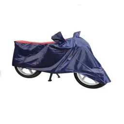 Mobidezire Polyester Red &a; Blue Scooty Body Cover for Suzuki Swish (Pack of 2)-37