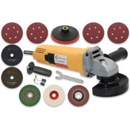 Pro Capital Tools 1000W 4 inch Heavy Duty Angle Grinder with Multi Attachments, ID-022-20
