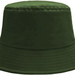 Missby Unisex Cotton Packable Beach Bucket Sun Hat (Basil)-image-69