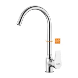 Ruhe Elixir Brass Chrome Finish Single Lever Sink Mixer with Large 20 inch Round Swivel Spout, 11-0126-image-28