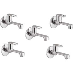 IRIS Prime Brass Chrome Finish Long Body Bib Cock (Pack of 5)-image-96