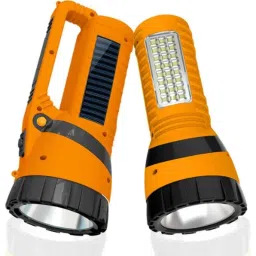 Pick Ur Needs 75W Orange Solar LED Torch Cum Emergency Light for Home, RL-EL-6485-picture-36
