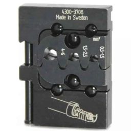 RS Pro Crimp Die Set for Automotive with Wrap Over-lap Crimp, 8100735-17