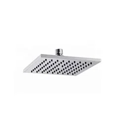 Aquieen 6x6 inch Brass Overhead Slim Shower with Rub-Bit Cleaning System-image-88