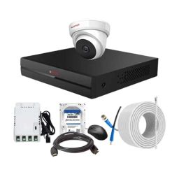 CP Plus 2.4MP Indoor &a; Outdoor CCTV Combo Kit with 4Ch DVR, 1 Dome Camera, 4Ch SMPS, 70m Copper Cable, 500GB HDD &a; Connectors-35