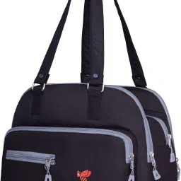 Women Black, Grey Shoulder Bag-image-5