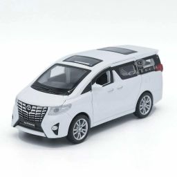 1:24 Die-cast Toyota Toy car Metal Cars Alphard Toy car Pullback Toy car for Kids Best Gifts Vehicle Toys for Kids Sound and Light Pull Back Cars Toys & Truck Cars Boys (VB32481) - White-16