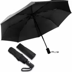 Travel Folding Automatic Umbrella; Auto Open Close Button, Lightweight 10 Ribs Umbrella-image-11