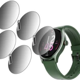 KHWABEEDA Tempered Glass Guard for BOAT LUNAR VISTA SMART WATCH TEMPERED GLASS ( PACK OF 5)-image-41