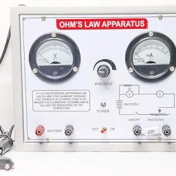 ohms law apparatus kit model science equipment with power supply for physics lab Series Ohmmeter-46