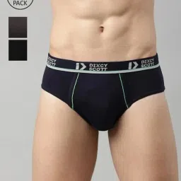 Pack of 3 Solid Men Brief-image-27